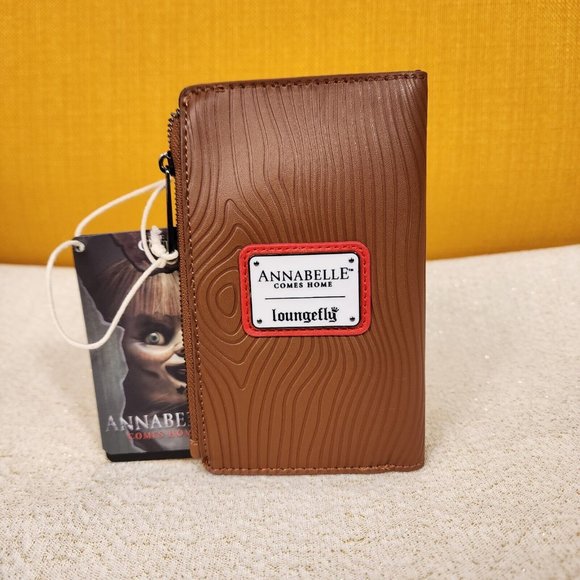 Loungefly Annabelle Doll Box Cosplay Horror Movie Halloween Flap Wallet NEW - Picture 11 of 12